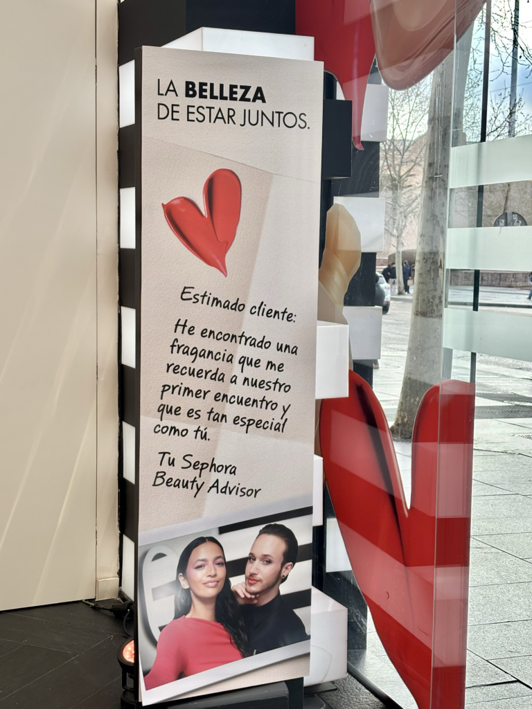 sephora madrd saint valentin