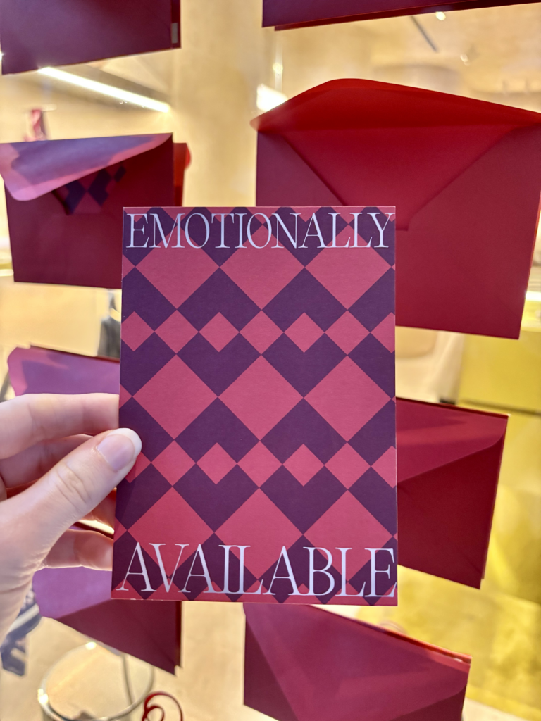 Vitrine Lonbali madrid Saint Valentin